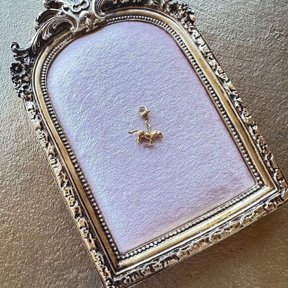 Horse Charm 18K PVD Gold Stainless Steel W/ Lobster Claw Clasp For Bracelets - Picture 14 of 14